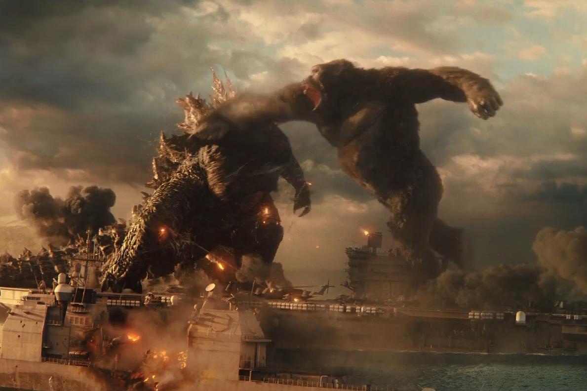 Godzilla va Kong hon chien trong lan dau giap mat hinh anh