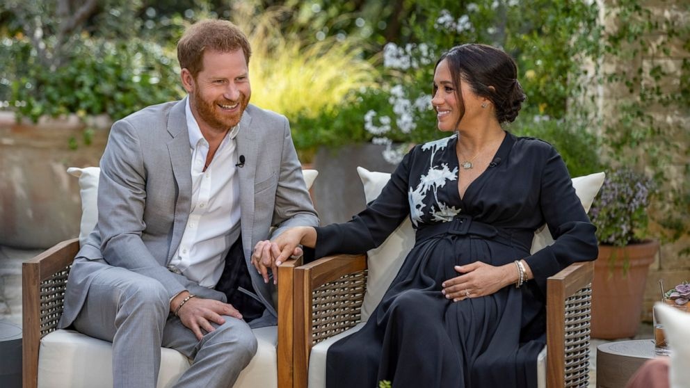 12 chia se cua vo chong Meghan,  Harry voi Oprah Winfrey anh 4
