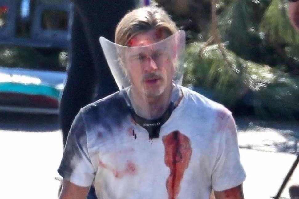 Brad Pitt tu thuc hien canh hanh dong, chien dau o tuoi 57 hinh anh