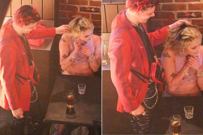 Miley Cyrus len tieng ve tin hen ho hinh anh