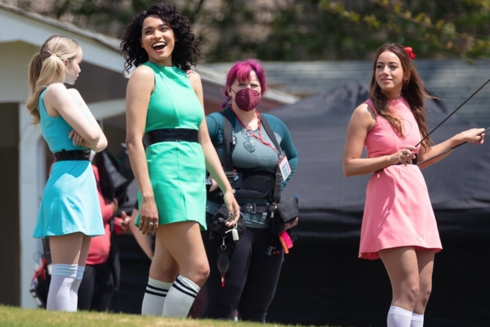 Tao hinh ba nu sieu anh hung 'Powerpuff Girls' ban nguoi dong hinh anh