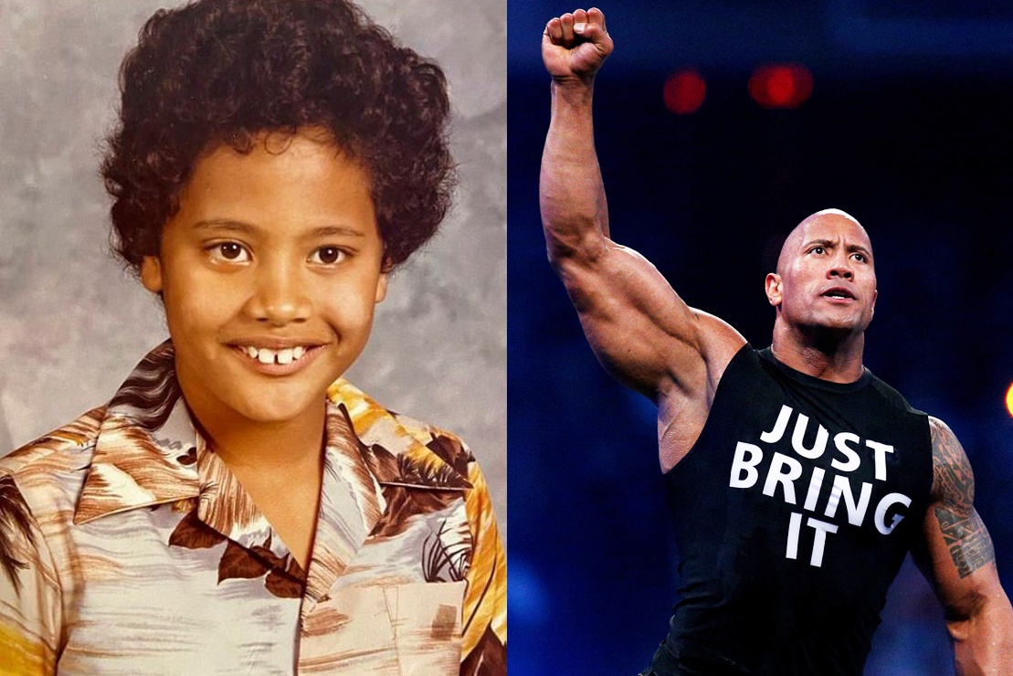 The Rock ke chuyen khi con nho hay bi nham thanh be gai hinh anh