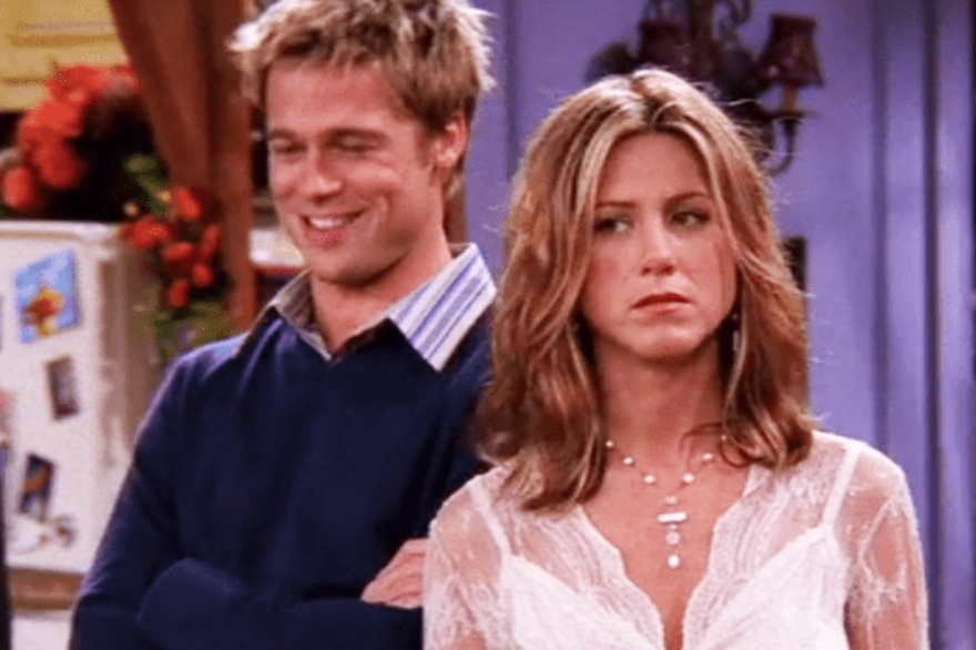 Brad Pitt la ban dien yeu thich cua Jennifer Aniston trong ‘Friends’ hinh anh