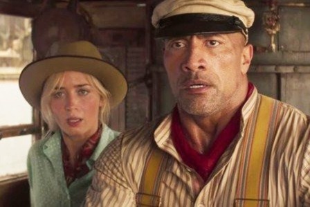 The Rock va Emily Blunt hoa nha tham hiem trong 'Jungle Cruise' hinh anh