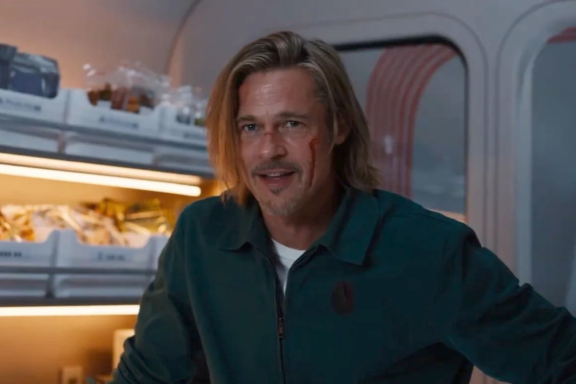 Brad Pitt tu dong 95% canh hanh dong trong 'Bullet Train' hinh anh