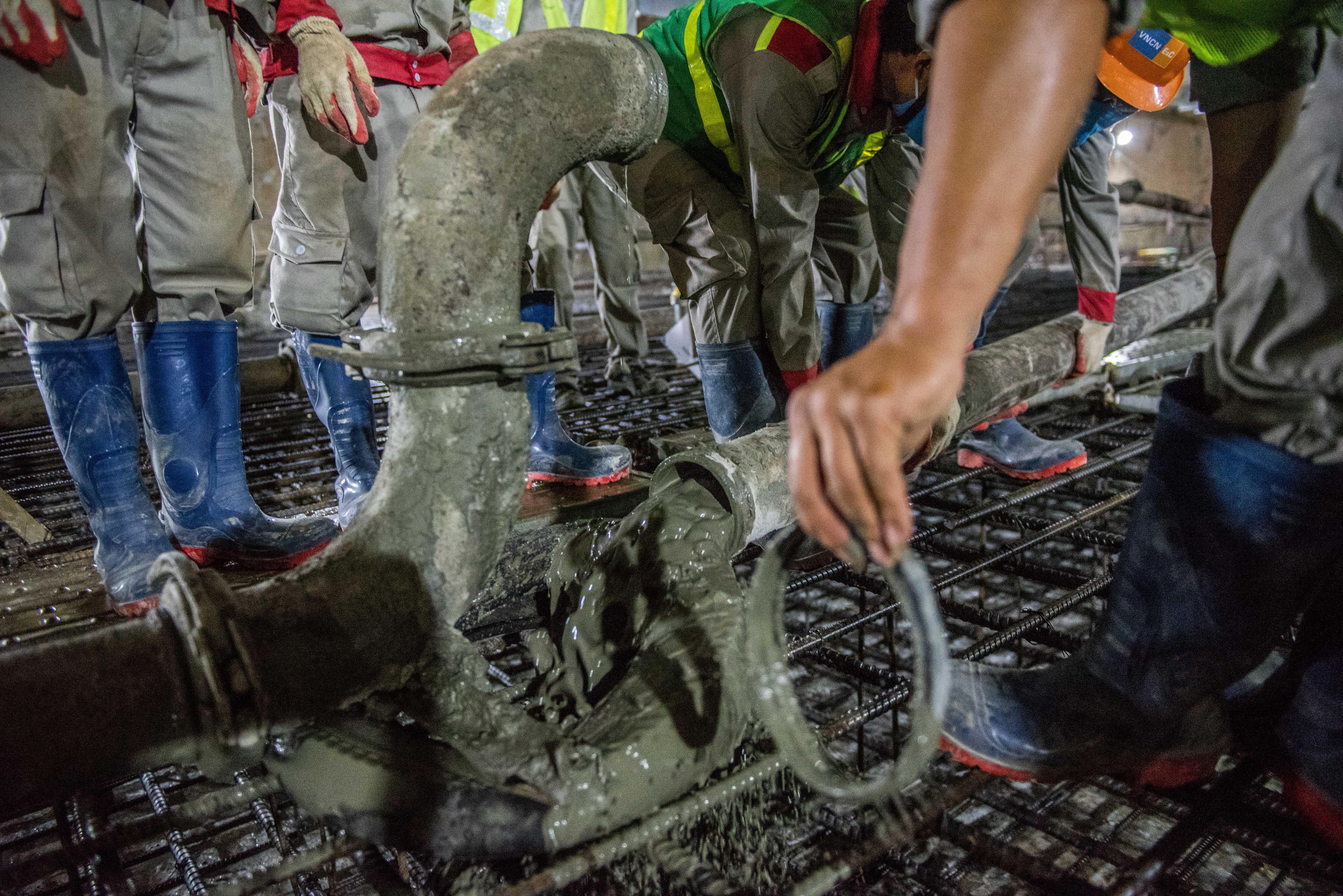 ga ngam metro Nhon - Ga Ha Noi anh 7