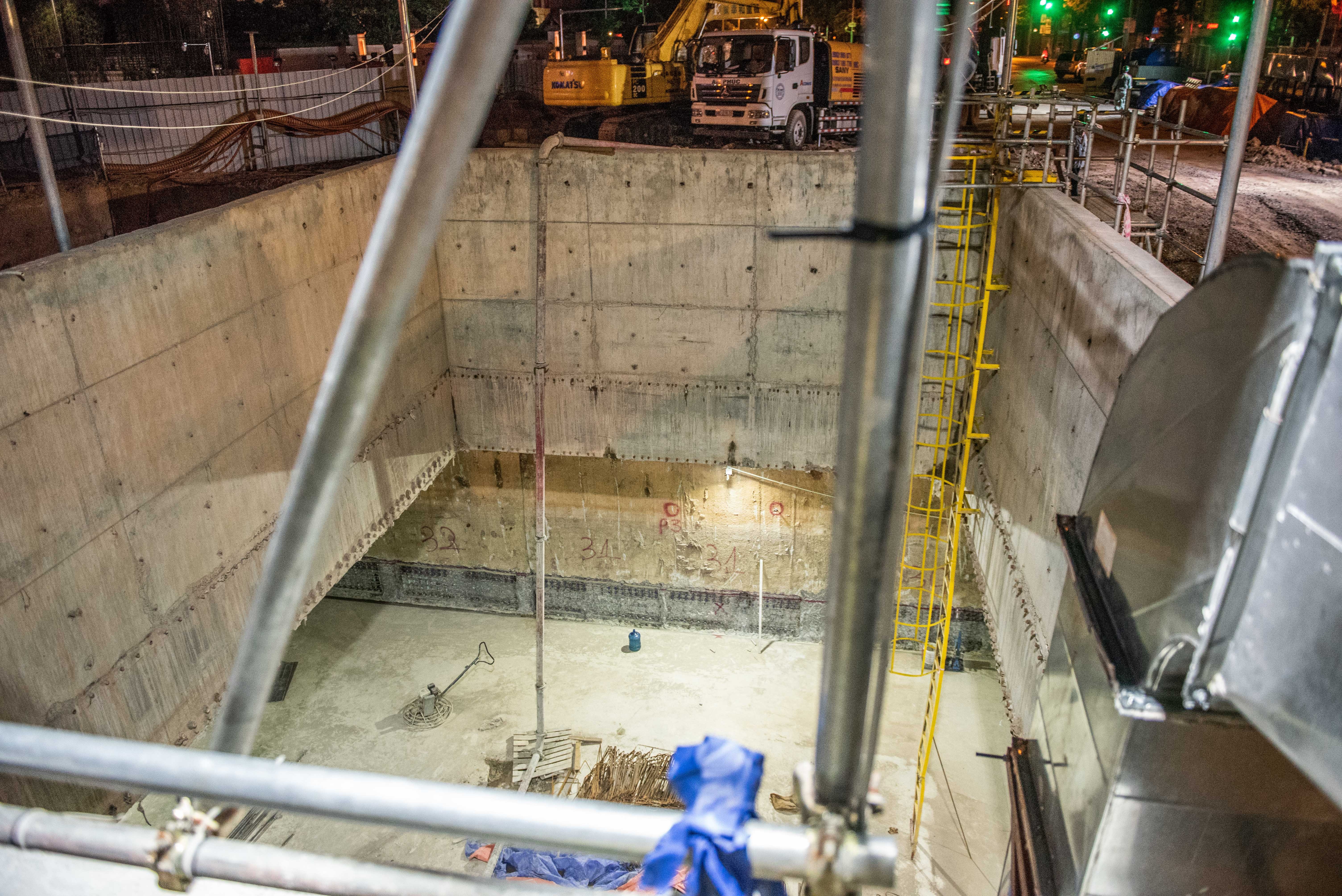 ga ngam metro Nhon - Ga Ha Noi anh 14