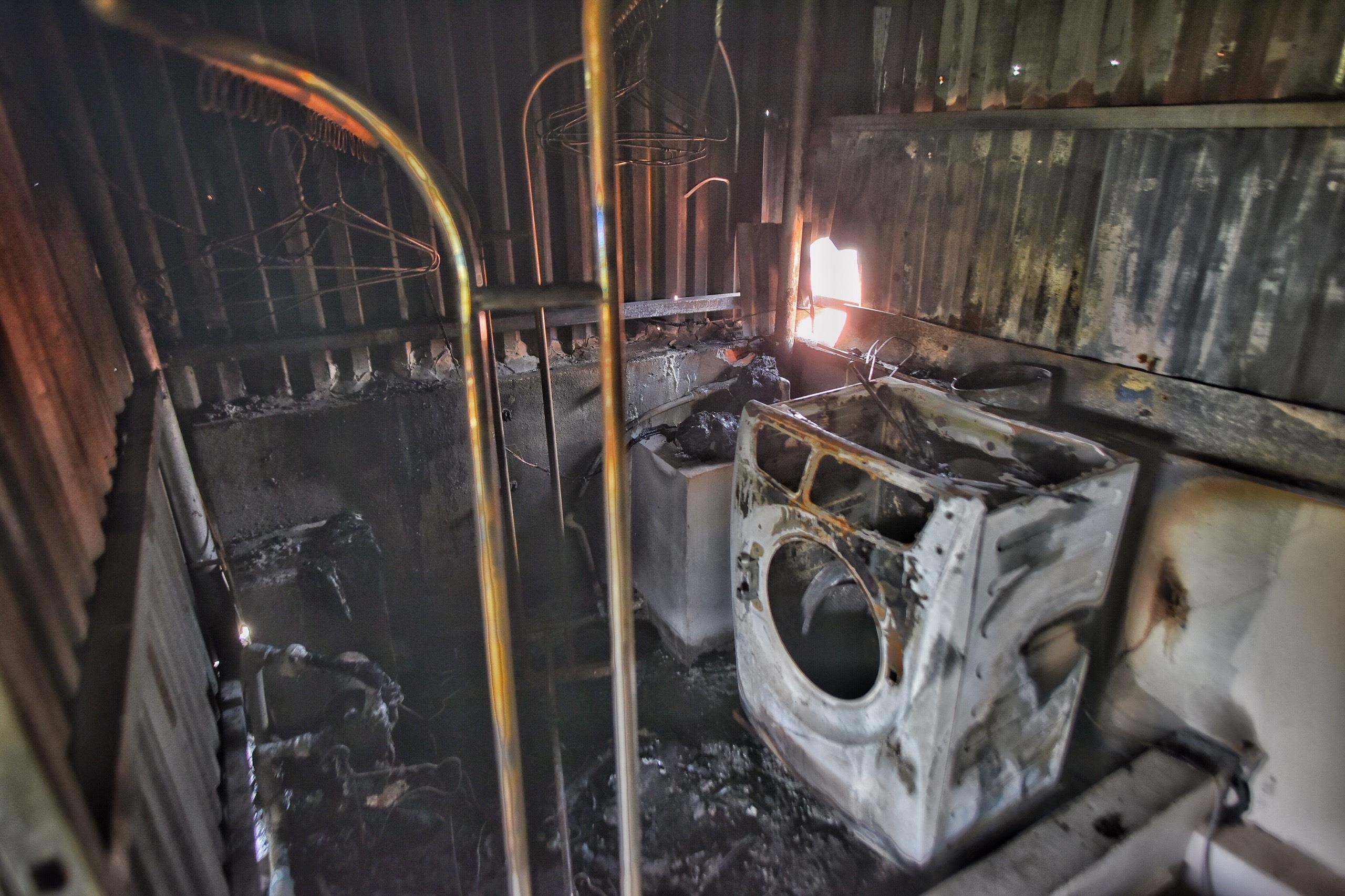 Hau qua vu chay cong ty Rang Dong anh 4