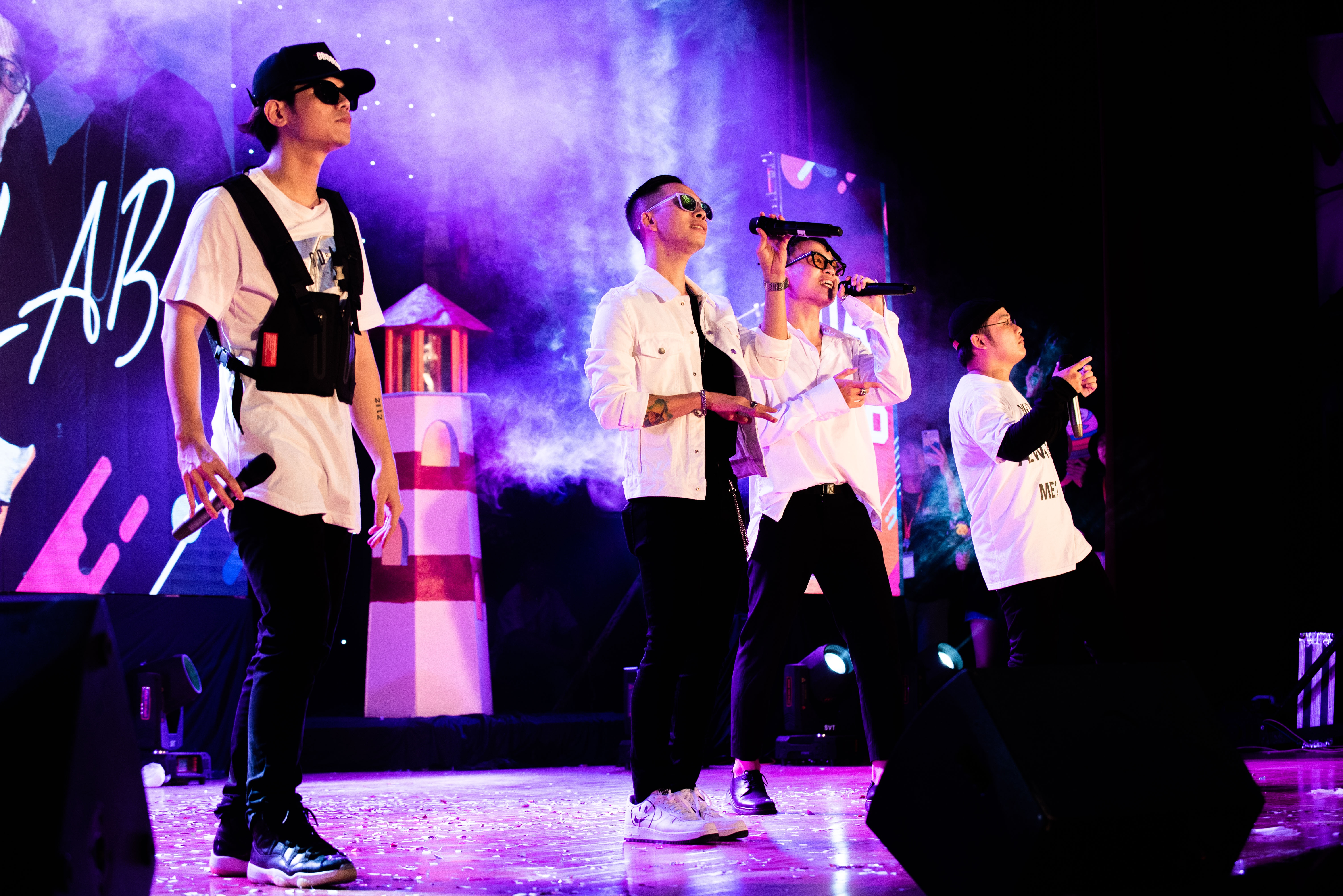 Hoang Dung,  Da Lab,  Thinh Suy tham gia Fire Up anh 12