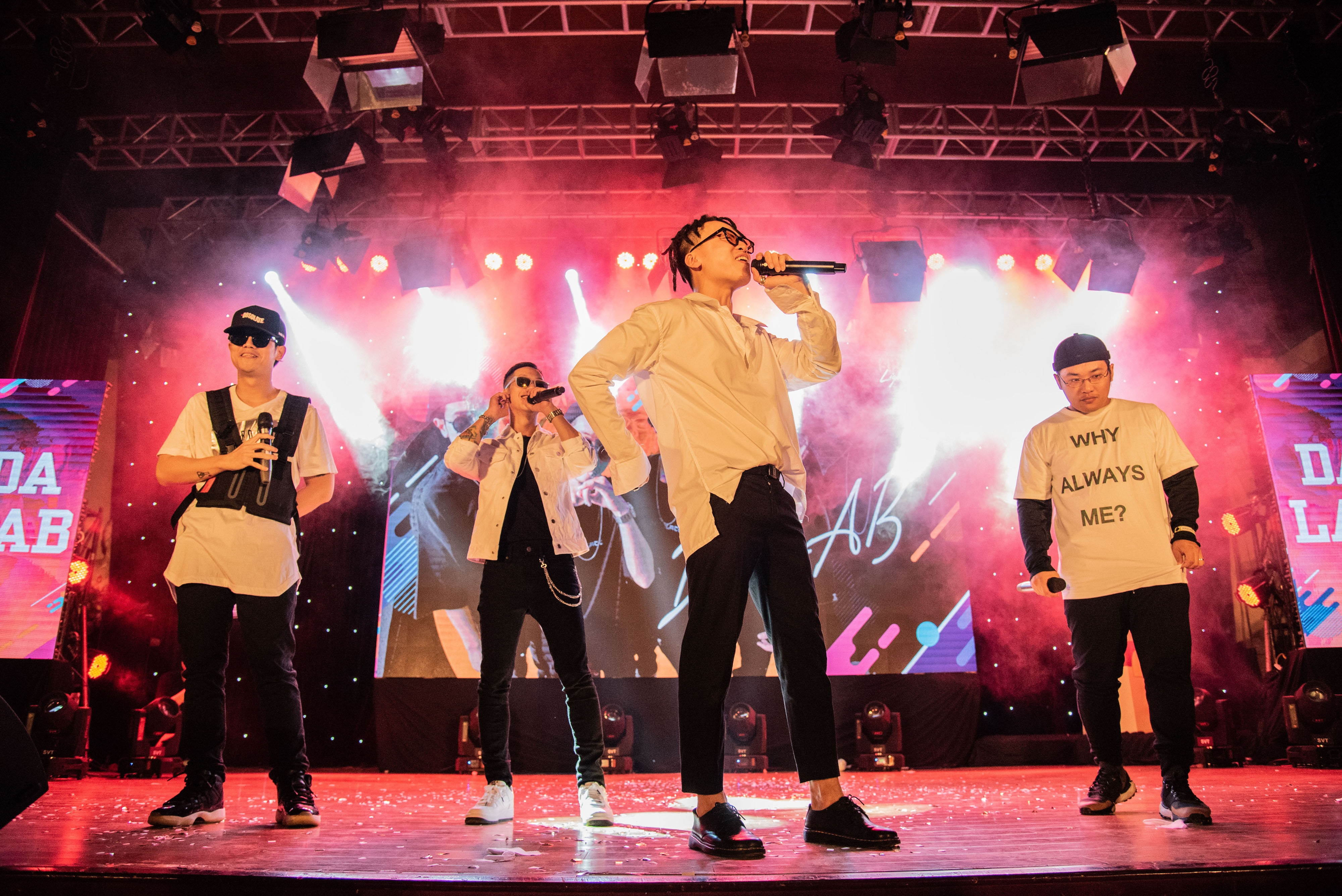 Hoang Dung,  Da Lab,  Thinh Suy tham gia Fire Up anh 8