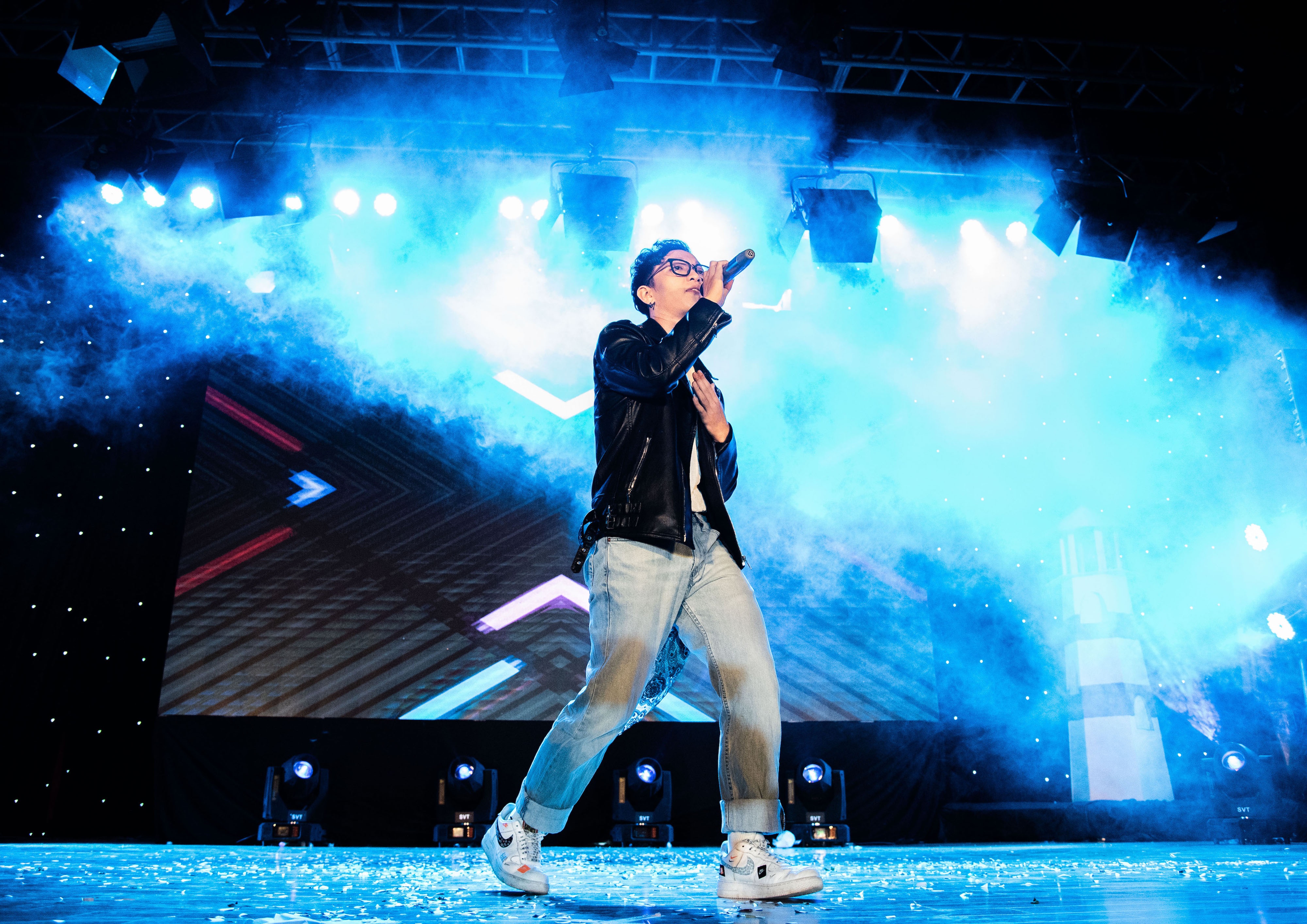 Hoang Dung,  Da Lab,  Thinh Suy tham gia Fire Up anh 7