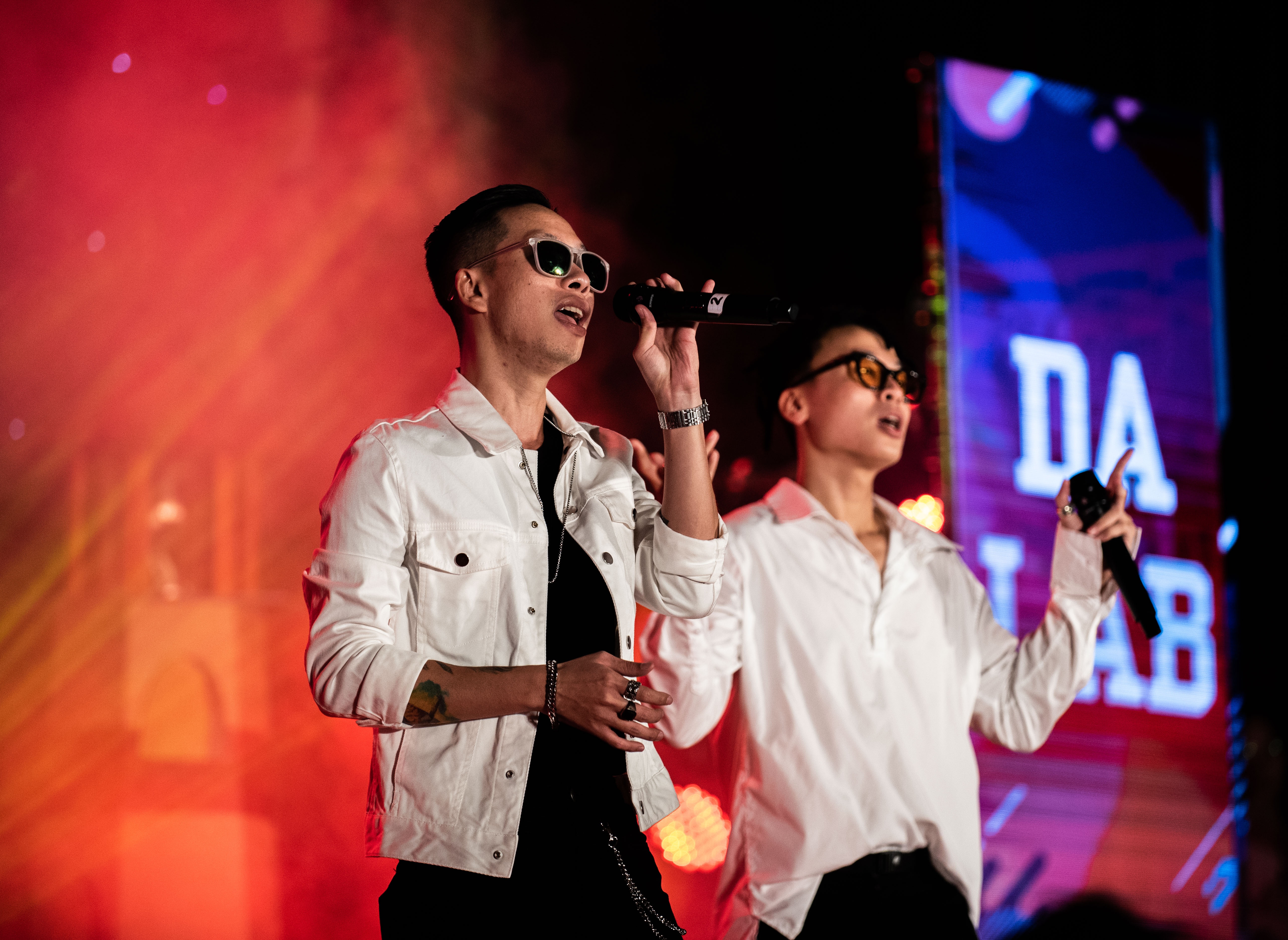 Hoang Dung,  Da Lab,  Thinh Suy tham gia Fire Up anh 9