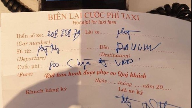Khách Tây bắt taxi bị 'chặt chém' ảnh 1 Khach Tay bat taxi bi 'chat chem' anh 1