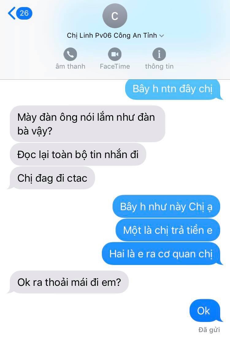 Nu trung ta cong an quyt tien taxi anh 2