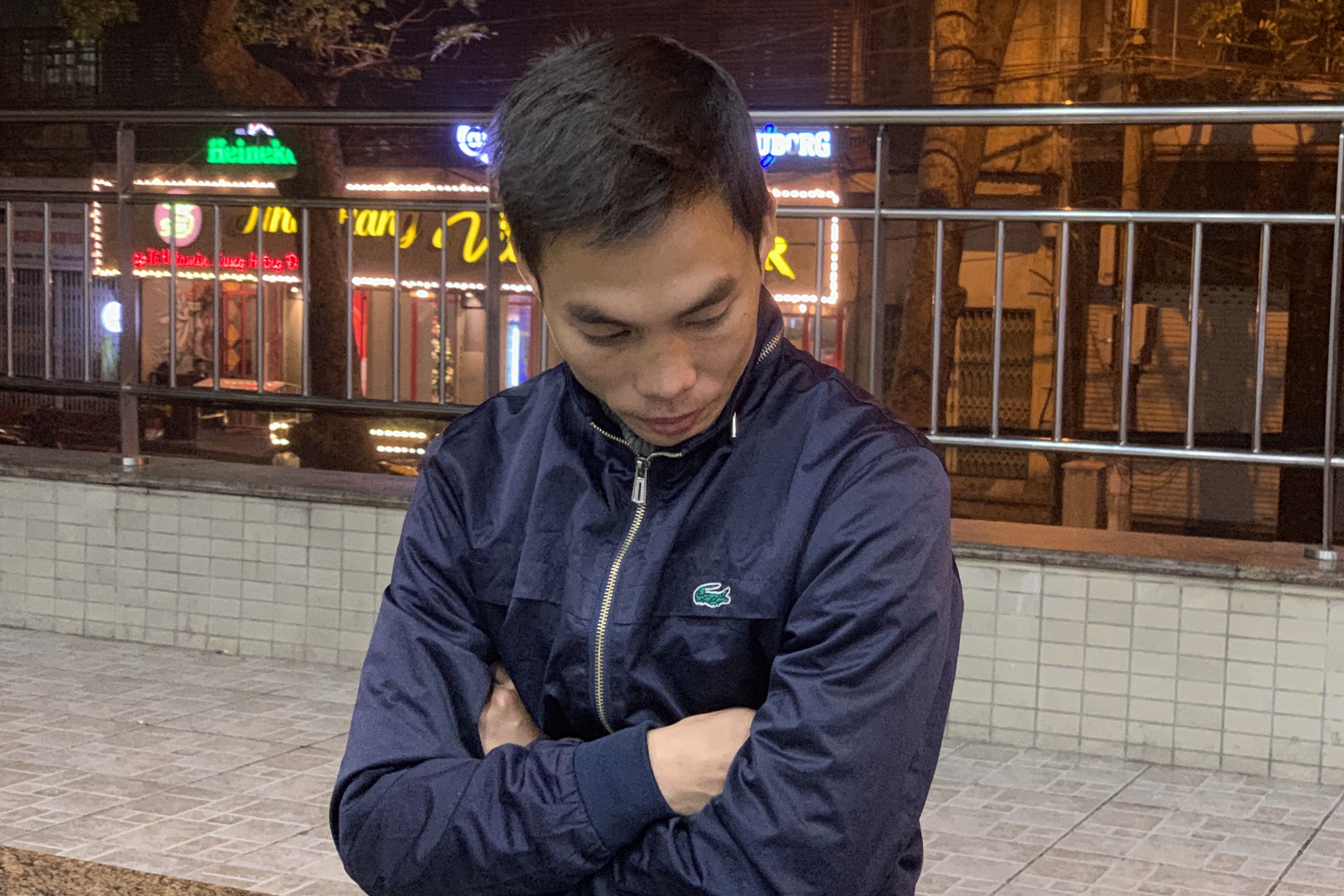 Chém người trên cầu sông Công Thái Nguyên  ảnh 1 Chem nguoi tren cau song Cong Thai Nguyen anh 1