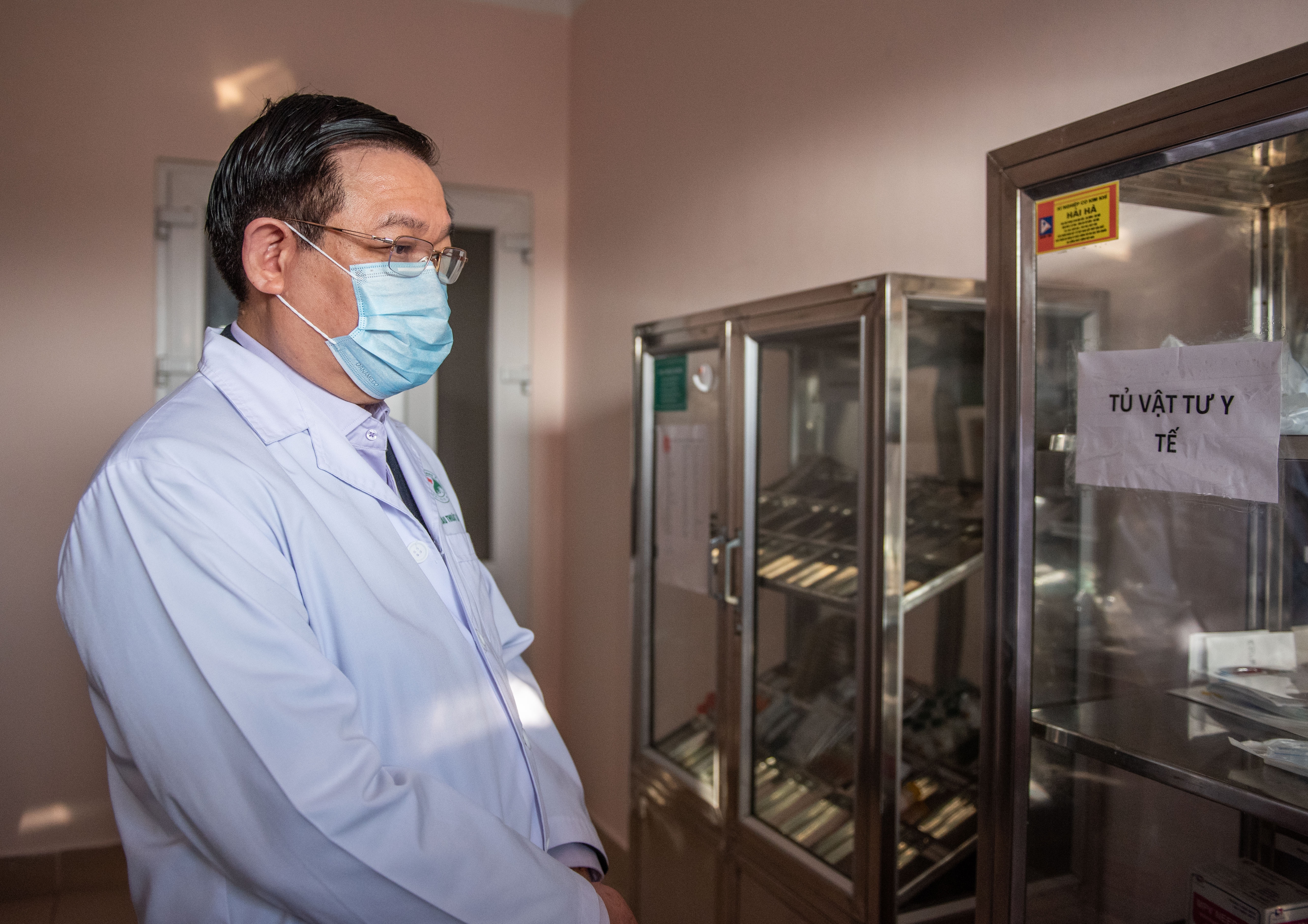 Bi thu Ha Noi kiem tra cong tac phong chong dich covid-19 anh 5