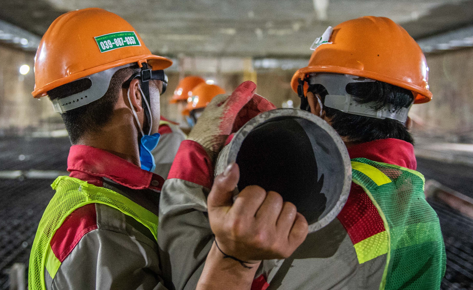ga ngam metro Nhon - Ga Ha Noi anh 4