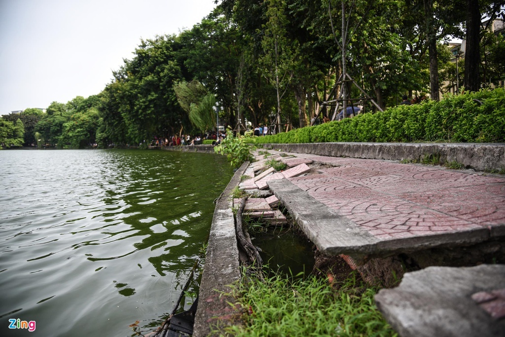 Hoàn thành kè hồ Hoàn Kiếm ảnh 9 Hoan thanh ke ho Hoan Kiem anh 9