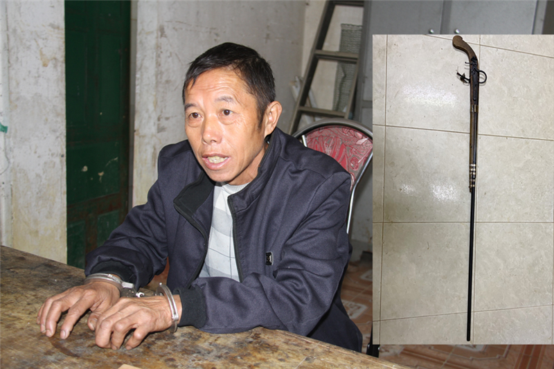 Chồng bắn vợ bằng súng tự chế ảnh 1 Chong ban vo bang sung tu che anh 1