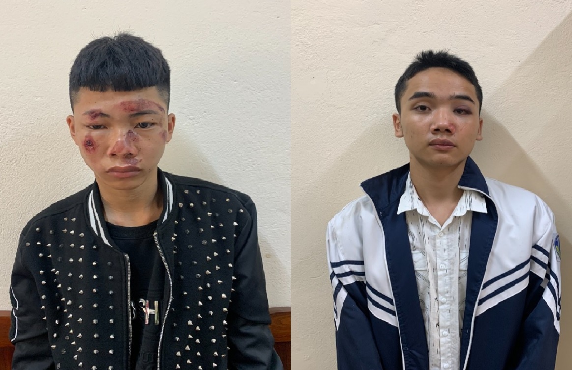 Khoi to 2 thieu nien tong gay chan, tay CSGT hinh anh