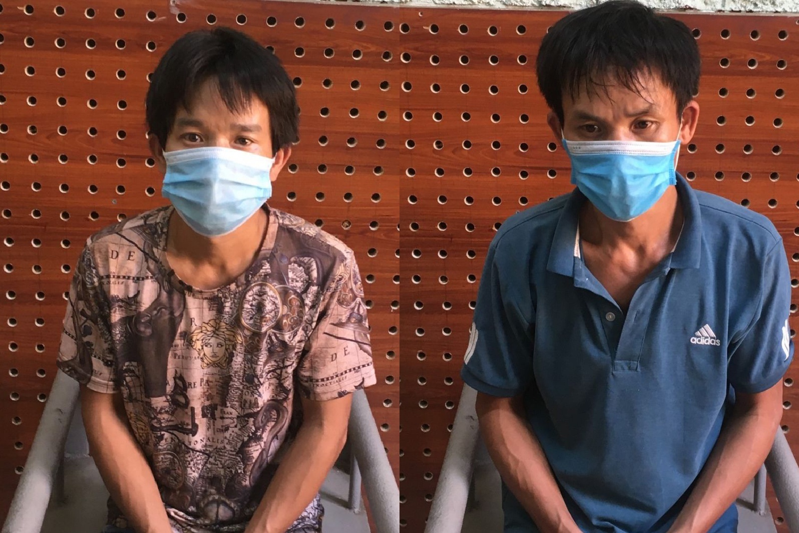 Cam dao duoi cong an anh 1