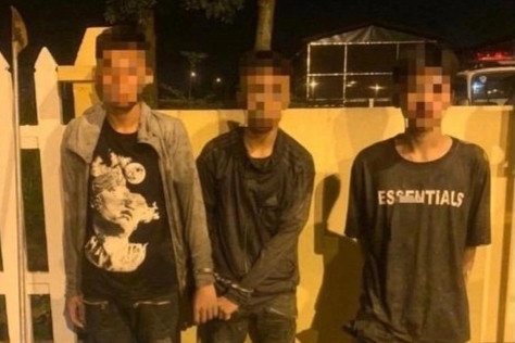 Nhom thanh nien vac hung khi hon chien trong dem o Gia Lam hinh anh