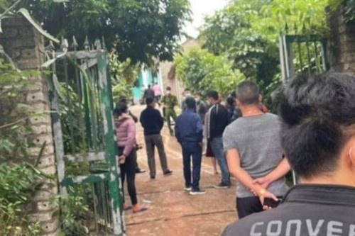 Con trai chung kien cha gay tham an o Bac Giang hinh anh