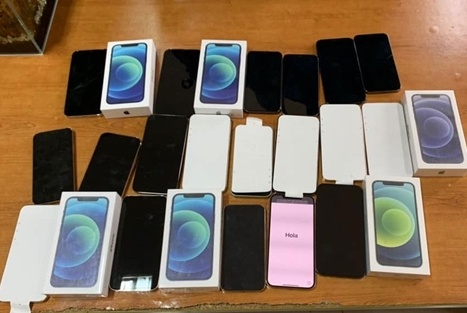 Cua hang dien thoai bi trom 36 iPhone hinh anh