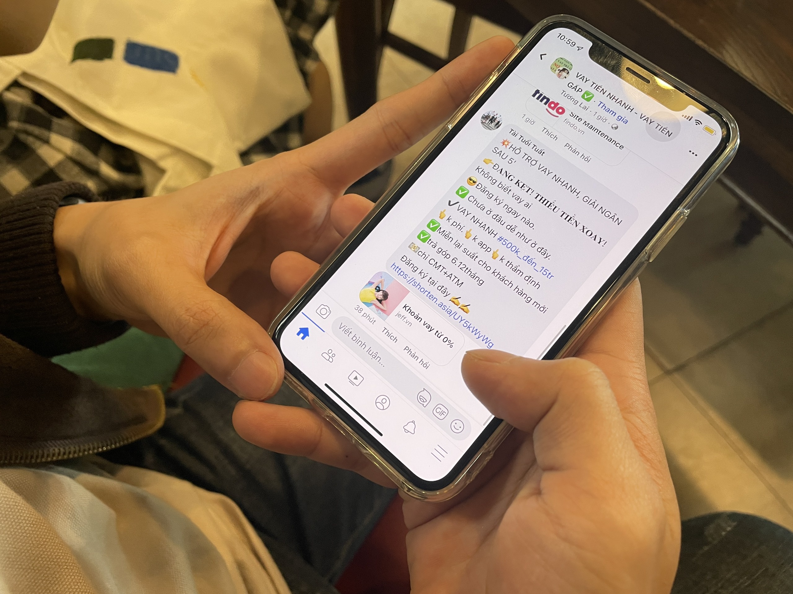 Lua dao ung dung vay tien anh 1