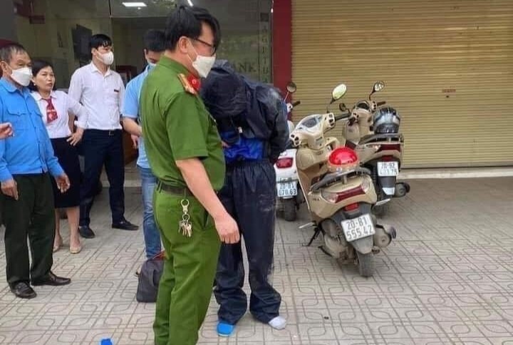 Khong che nghi pham cuop ngan hang Agribank hinh anh