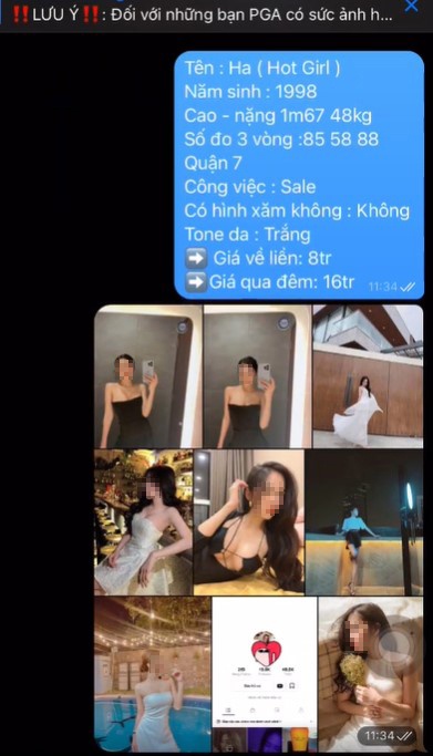 Đường dây bán dâm ở TP.HCM ảnh 1 Duong day ban dam o TP.HCM anh 1