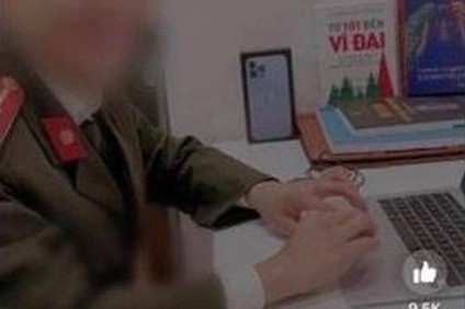 Chu tiem cat toc bi lap bien ban vi dang clip mac do cong an hinh anh