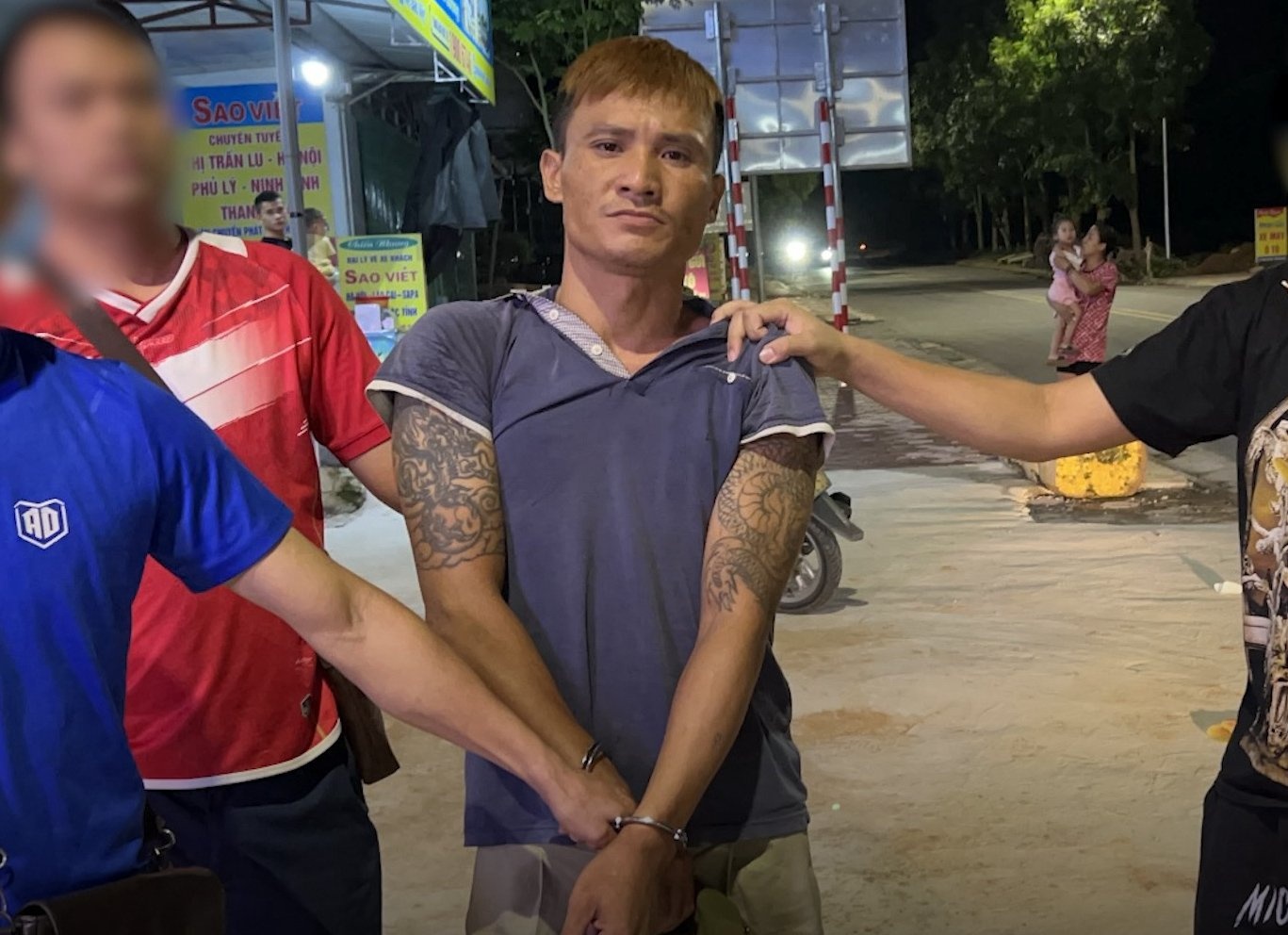 Loi khai nghi pham giet nguoi trong luc phe ma tuy hinh anh