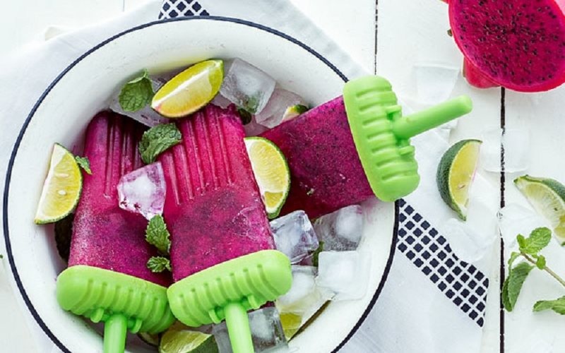 Banh mi va nhung mon ngon tu trai thanh long hinh anh