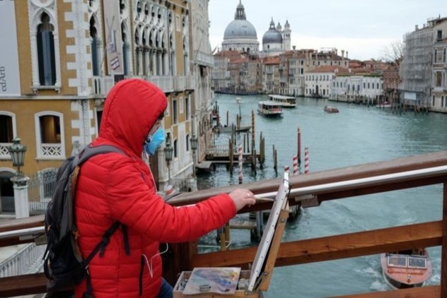 Thanh dia tinh yeu Venice vang ve mua dich Covid-19 hinh anh