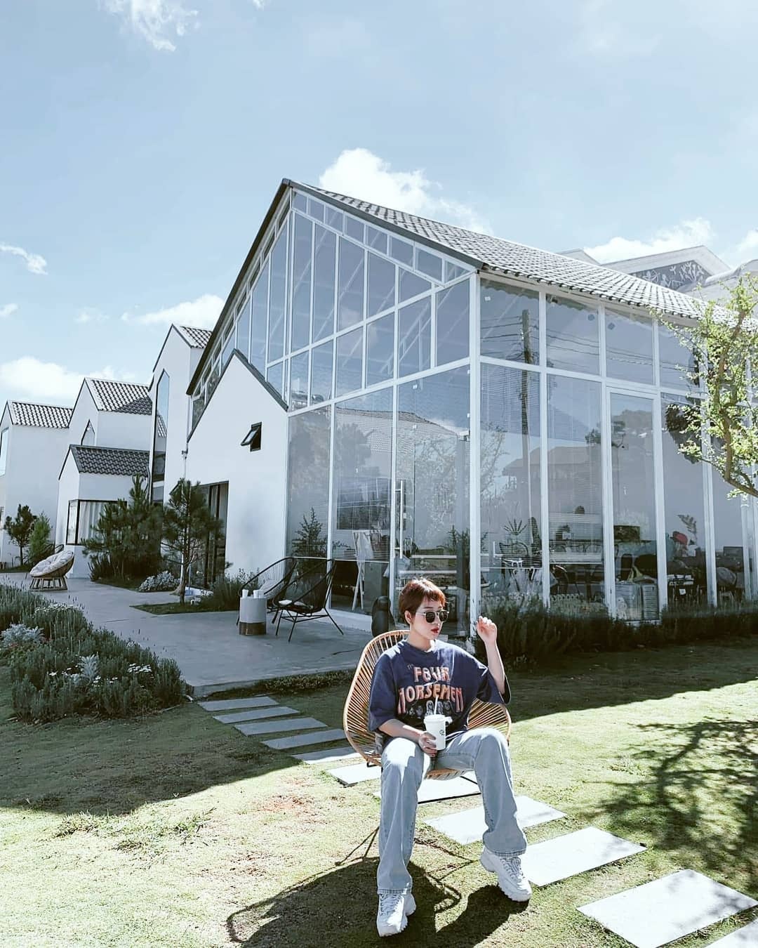 homestay tone trắng Đà Lạt ảnh 1 homestay tone trang Da Lat anh 1