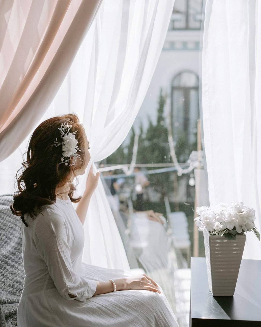 homestay tone trắng Đà Lạt ảnh 2 homestay tone trang Da Lat anh 2