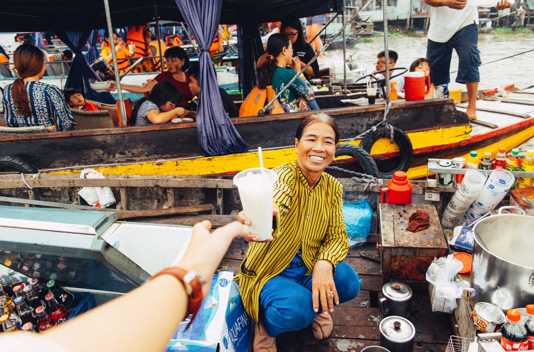 Mot som tren cho noi Cai Rang hinh anh