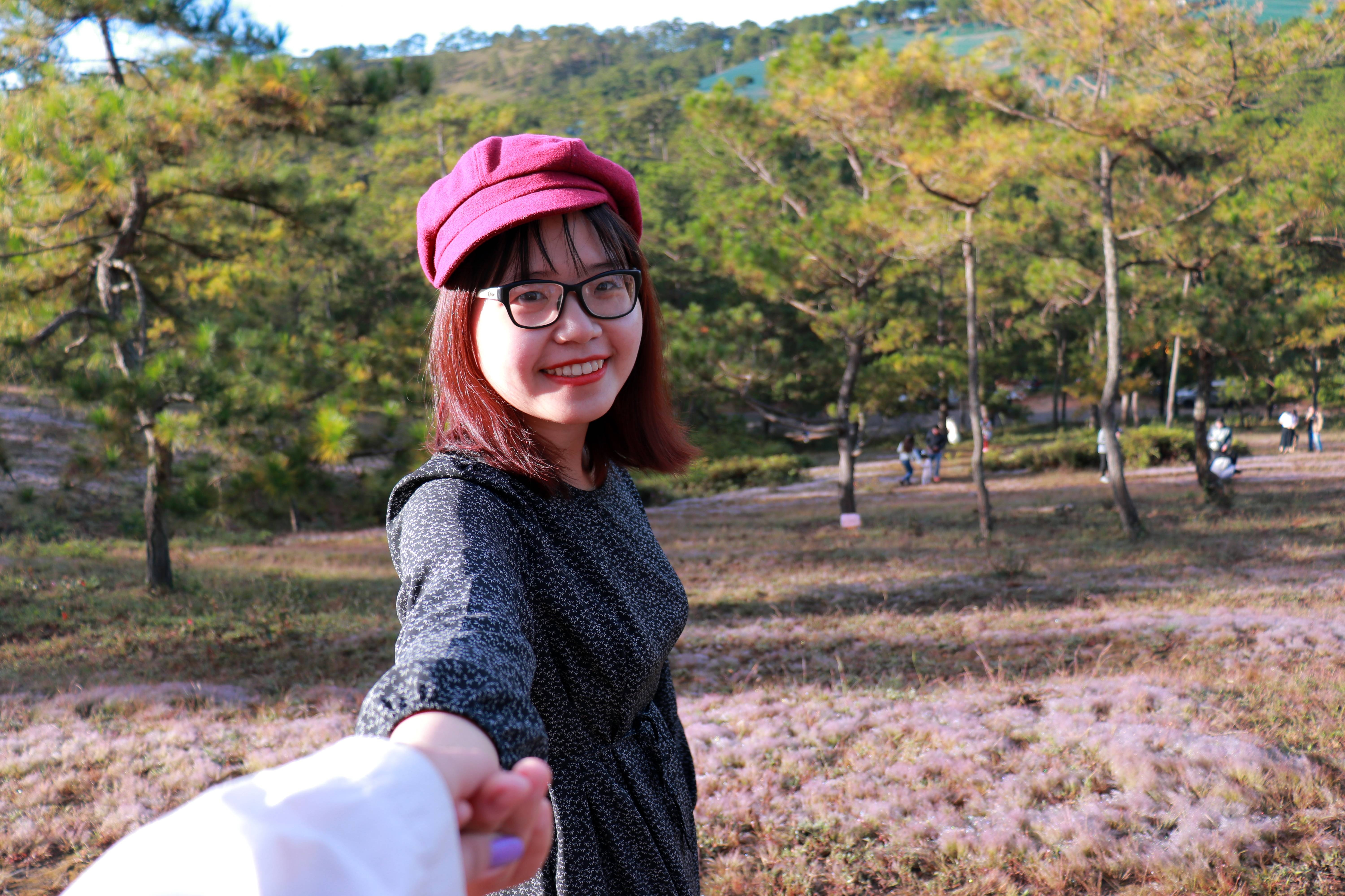 Check-in doi co hong Da Lat ngay chom dong hinh anh