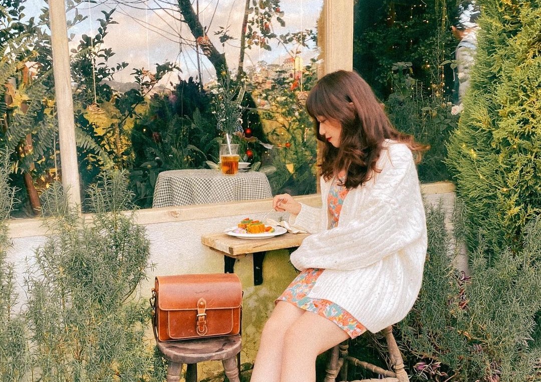 4 quan ca phe len hinh Giang sinh dep o Da Lat hinh anh