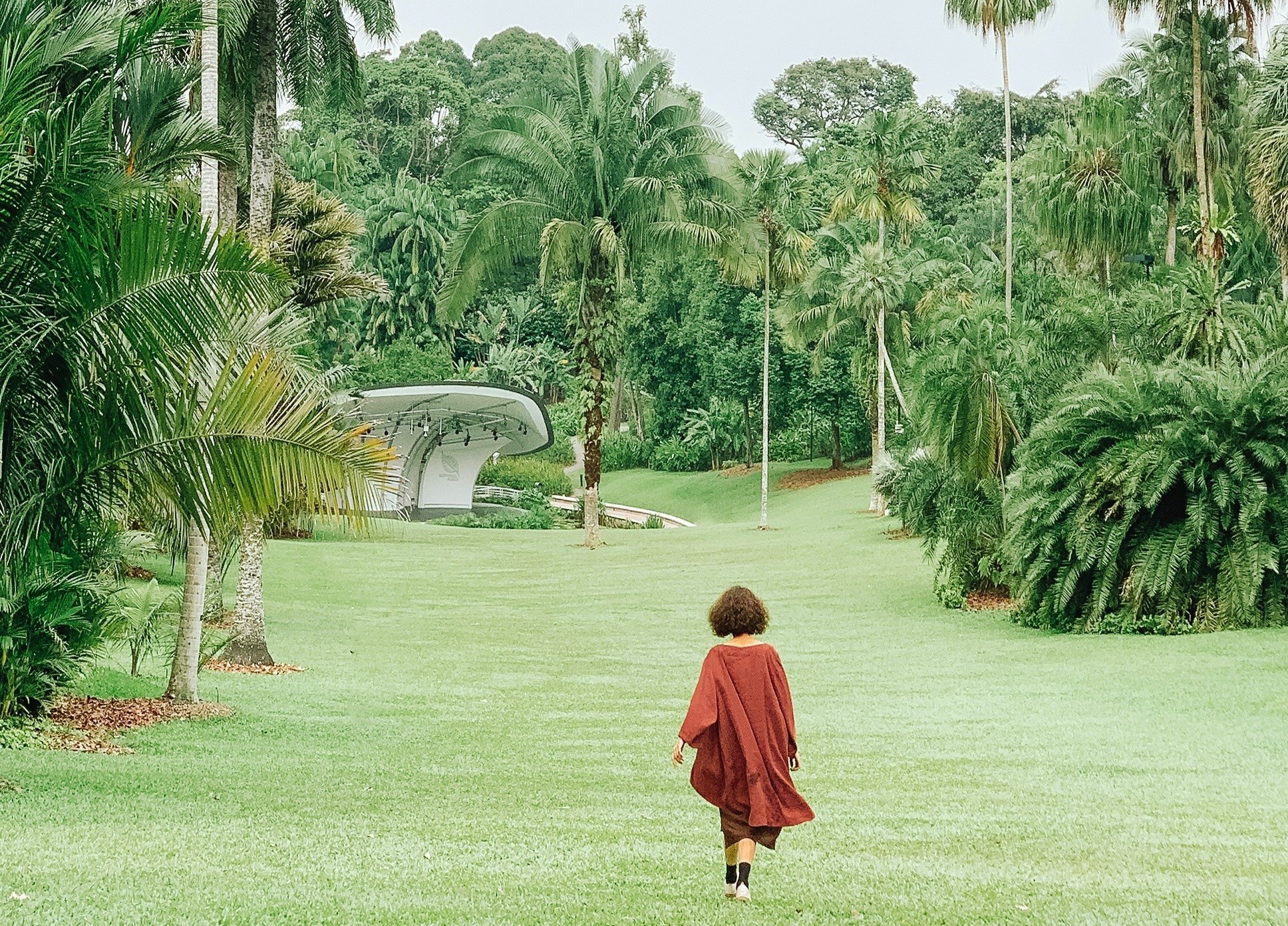 Mot minh check-in o Singapore hinh anh