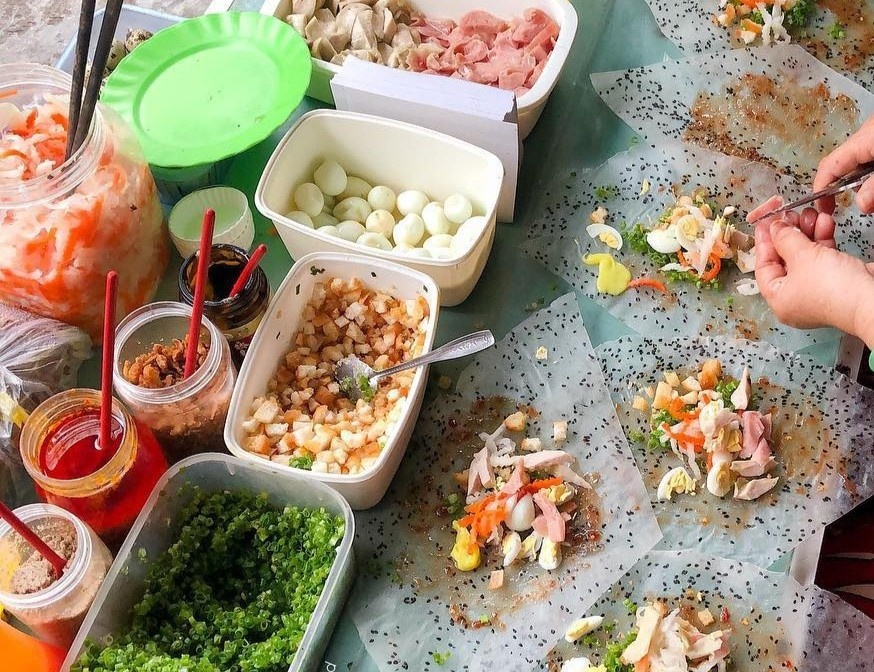 Mon banh nao duoc menh danh 'pizza cua Viet Nam'? hinh anh