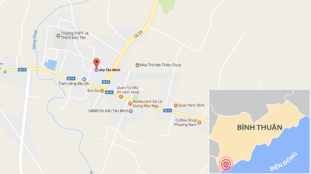 Bong dung bi vay bat,  cong tay khi dang di cho anh 1