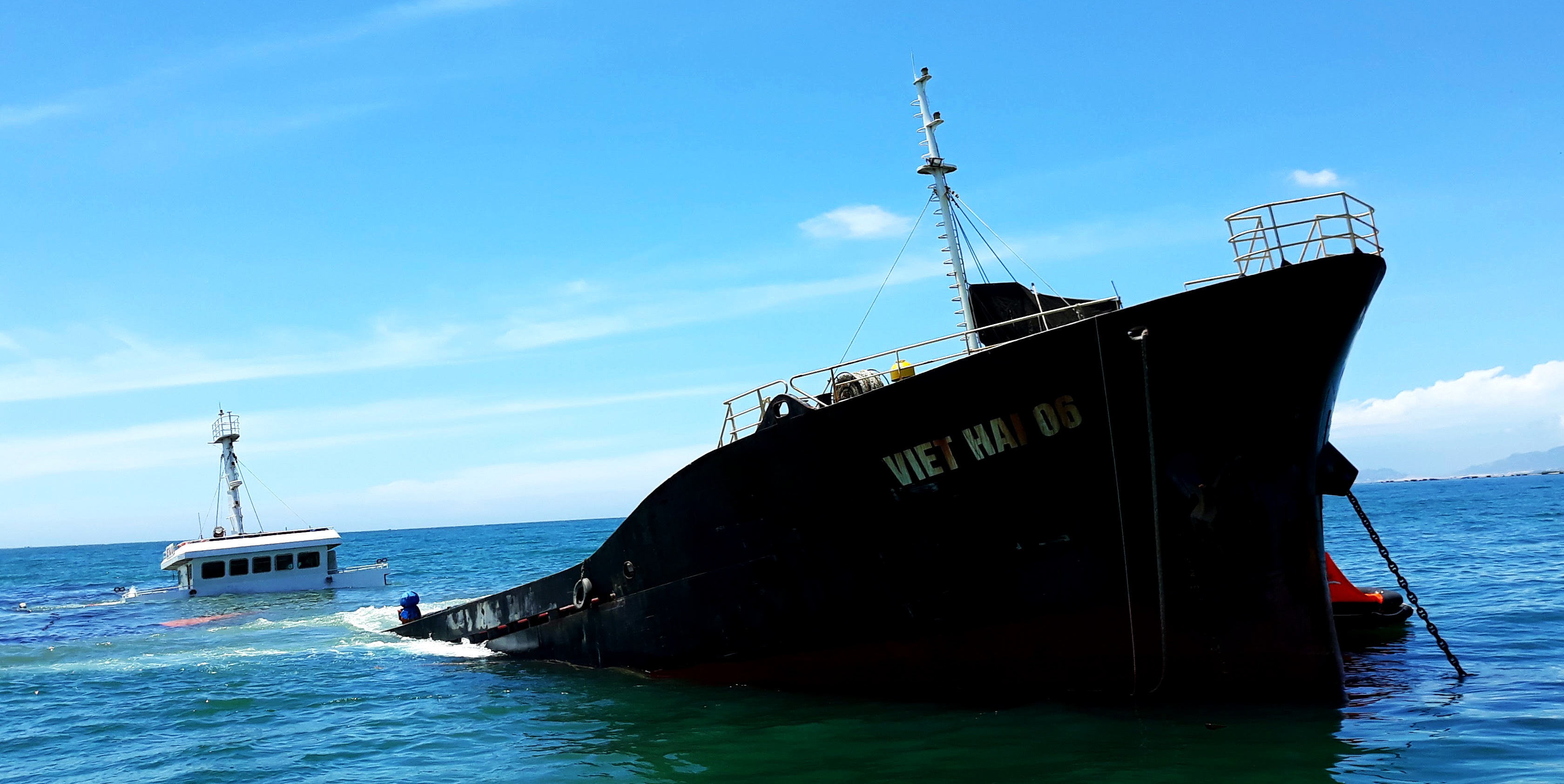 Can canh tau cho hang chim cach bo bien ninh chu 500 m anh 2