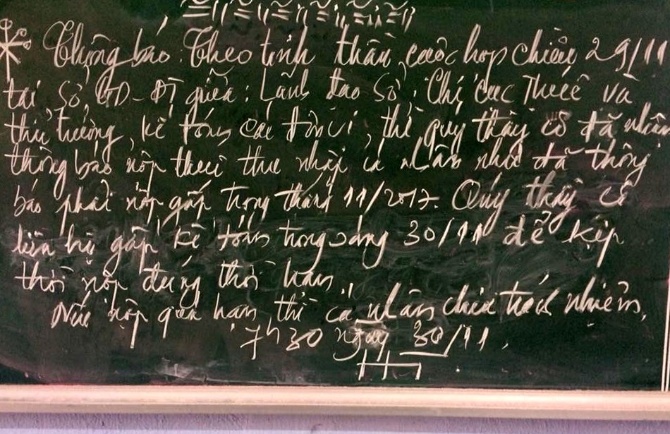 so yeu cau giao vien dong phat dung anh 1