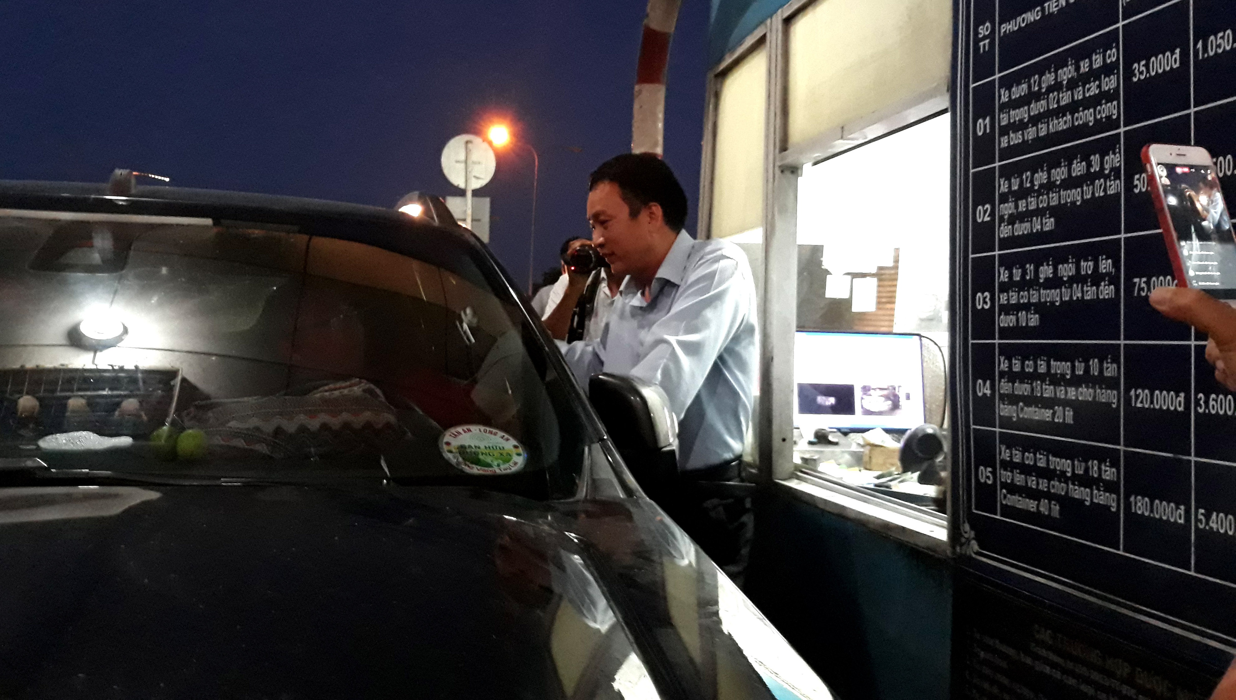 BOT Song Phan vo tran vi tai xe phan doi hinh anh