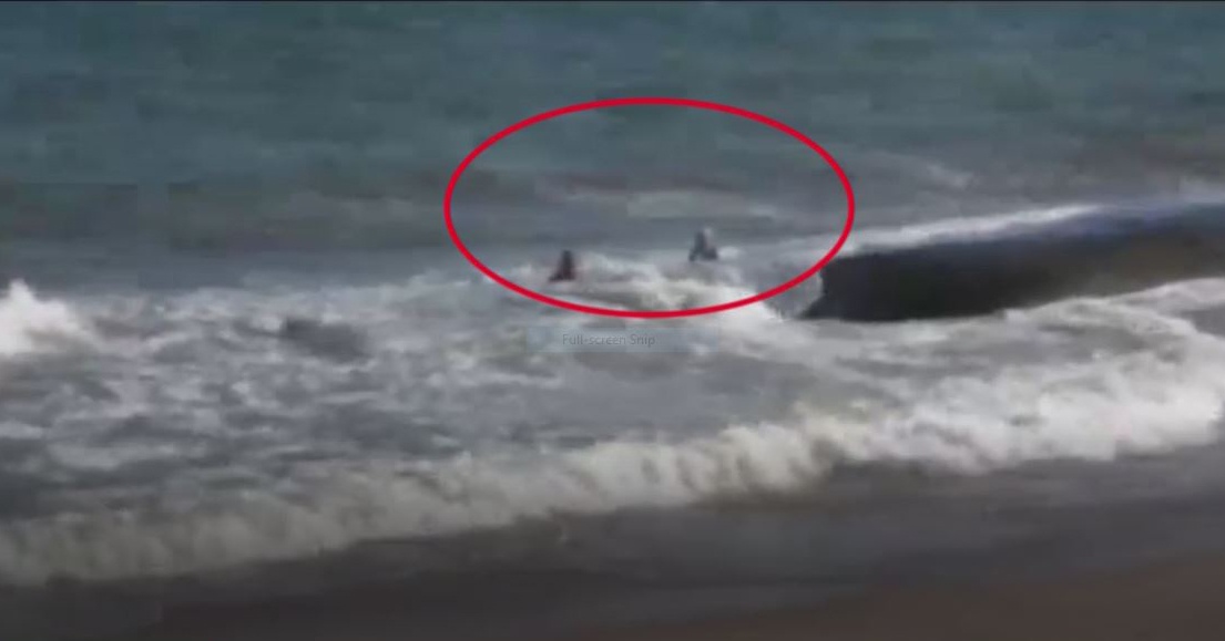 Hai khach Tay mac ket vao bao tai ngan song suyt chet duoi o Mui Ne hinh anh