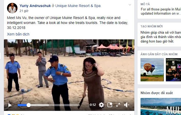 chat luoi bong chuyen cua du khach tay anh 1