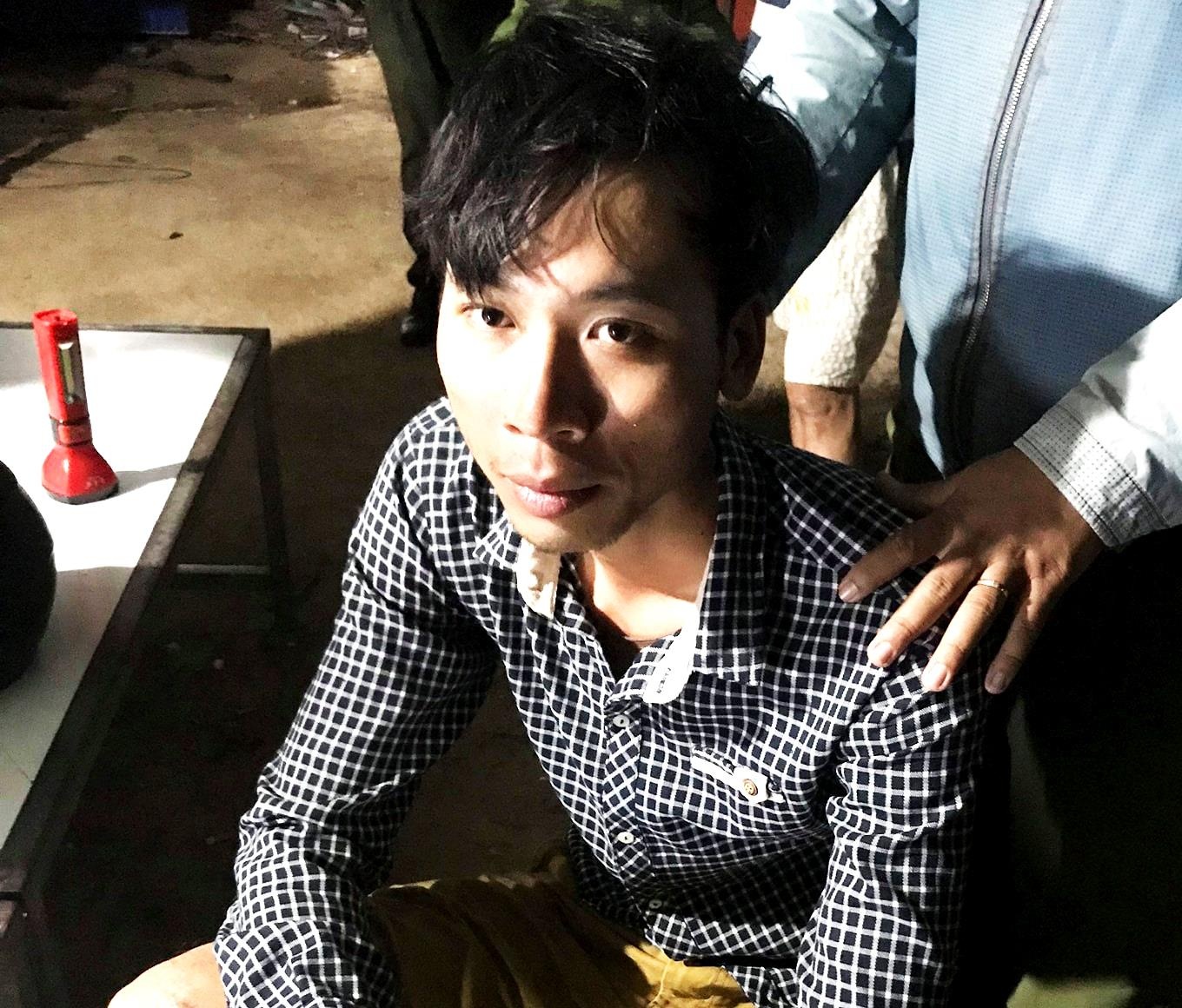 Bat nghi pham 25 tuoi dam chet nguoi o trai heo hinh anh