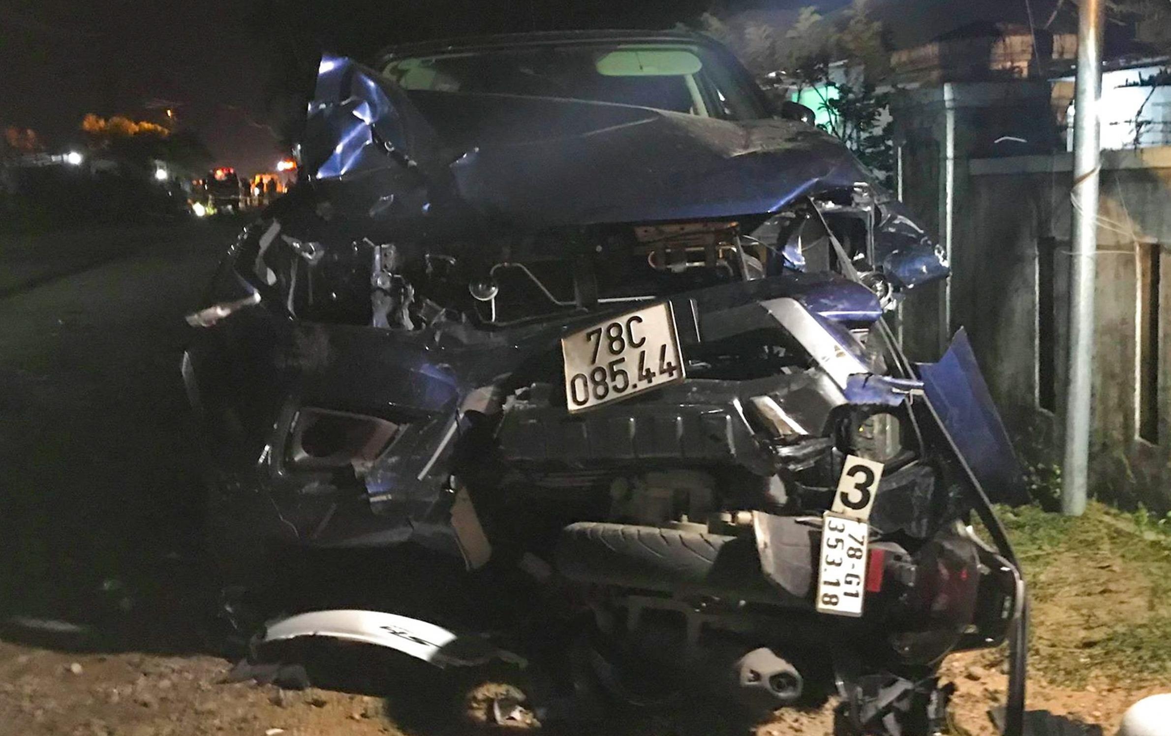 Xe ban tai tong chet 4 nguoi hinh anh